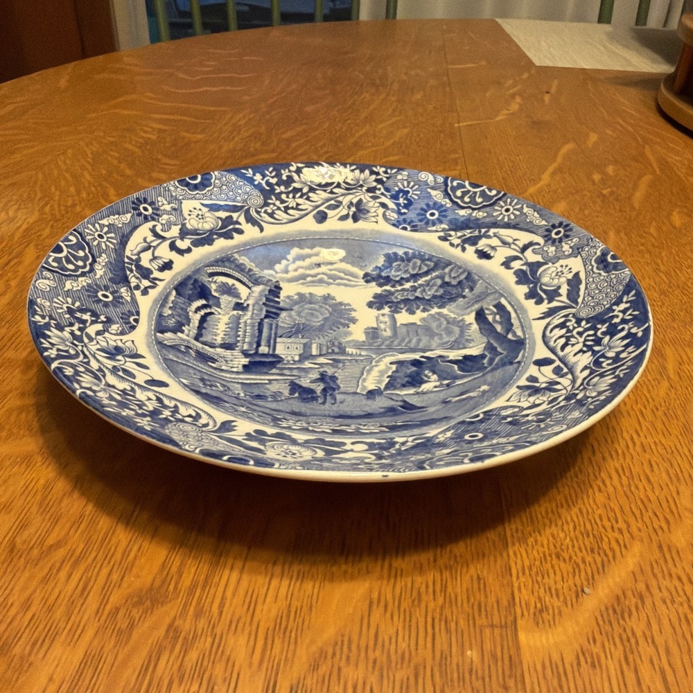 Copeland Spode's Italian 8 5/8" Shallow Rim Soup Bowl Old Mark MINT